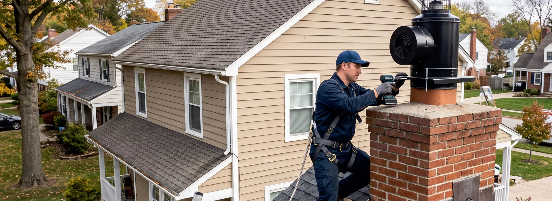 Chimney Fan Installation in Lakewood, NJ