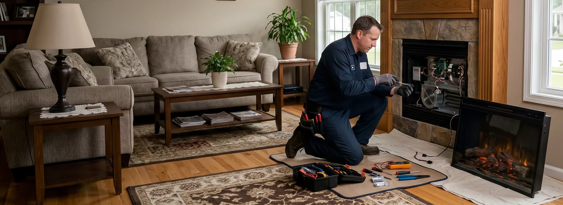 Electric Fireplace Repair in Lakewood, NJ