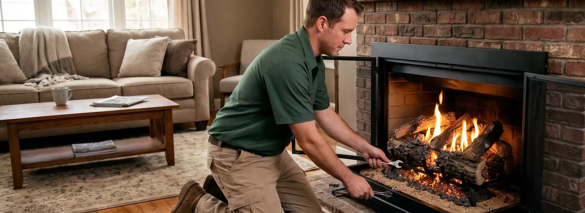 Gas Fireplace Logs in Lakewood, NJ
