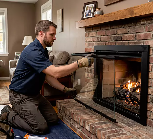 Certified Fireplace Glass Installation Company: Your Local Fireplace Glass Door Installer in Lakewood, NJ