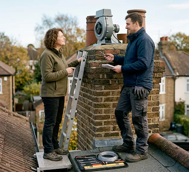 Why Lakewood, NJ Homeowners Choose Our Chimney Fan Installation Team?