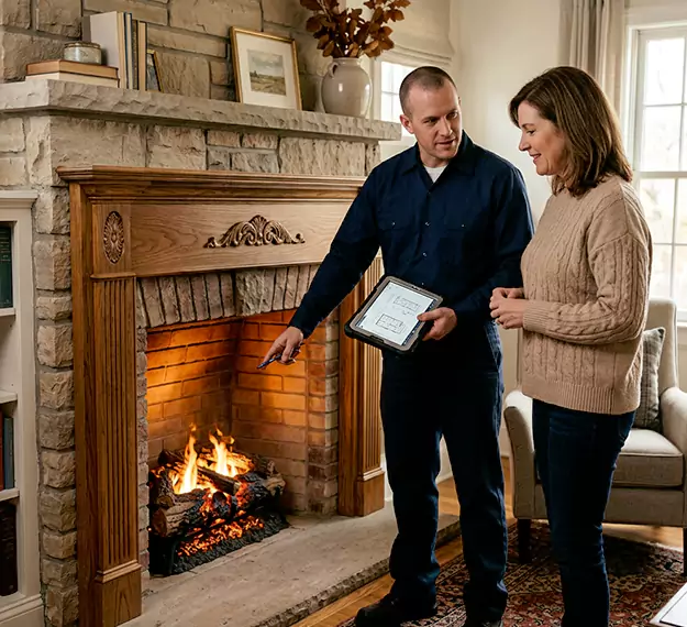 Why Lakewood Homeowners Choose Our Electric Fireplace Logs Team?