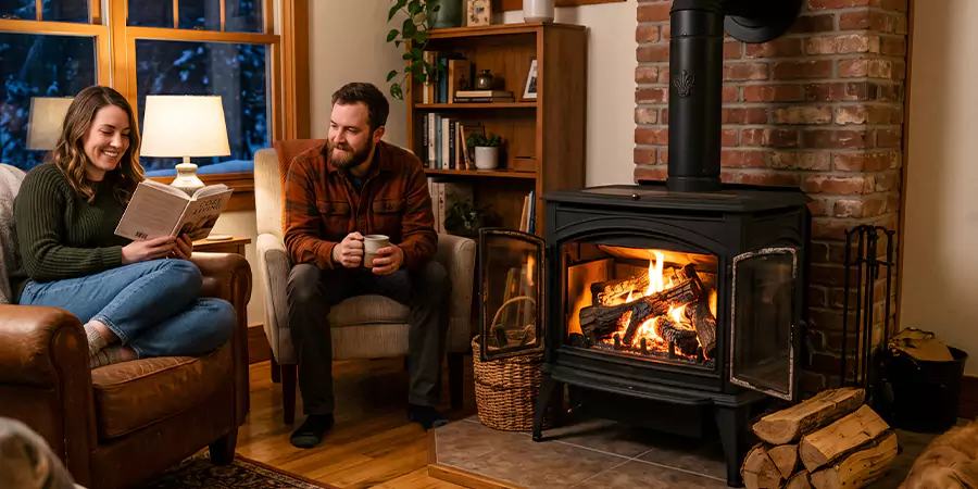 Faux and Fake Wood Burning Stove Logs Lakewood