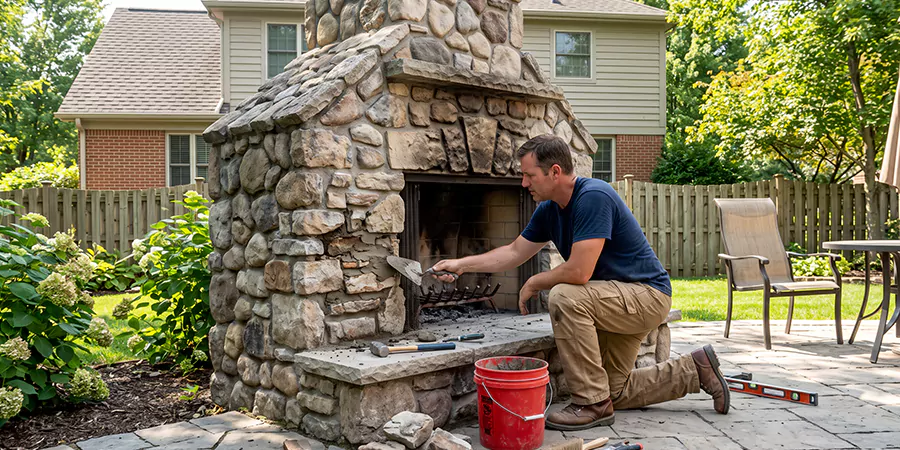 Outdoor Fireplace Repair Lakewood